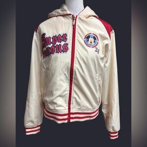 Disney Super Stars Mickey Mouse White and Red Jacket